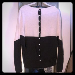 Lululemon Boolux Colorblock Cashmere Cardigan 4/6